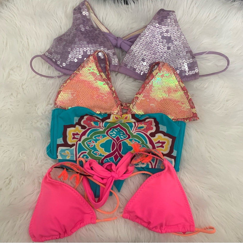 Victoria's Secret Neon Pink Bikini Top